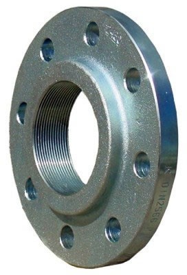 FLENS MET DRAAD 3"" VERZINKT PN10-16 DIN2566/EN1092-1  8 GATEN