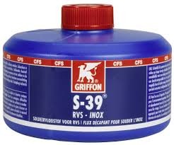 GRIFFON S-39 RVS OUDE ZINK SOLDEERVLOEISTOF 80ML