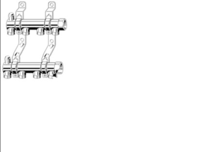 VIEGA FOSTA KOLLECTOR 8 GROEPS DUBBEL