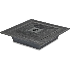GIETIJZEREN PUTDEKSEL DUBBEL 60X60
