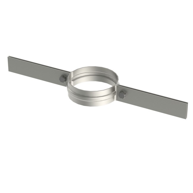 KLEMBEUGEL FLEXIBEL INOX 155MM OPSINOX