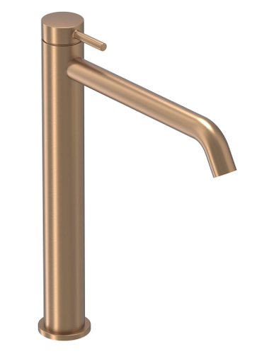 INK IVY VERHOOGDE KRAAN UITV MAT KOPER PVD 