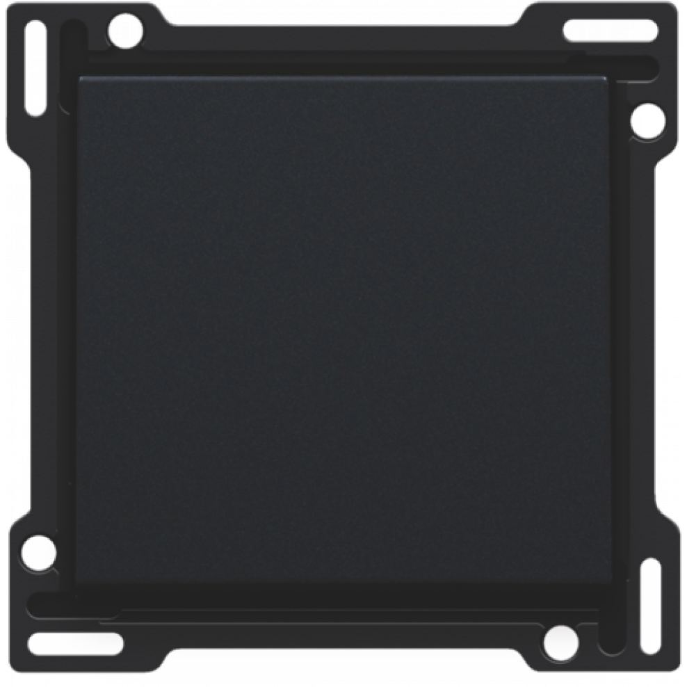 NIKO TOETS ENKEL - SCHAKELKNOP - ZWART