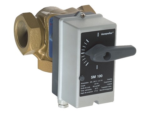 TEMPOLEC ELEKTRONISCHE DRIEWEGKRAAN LK100 SmartComfort KIT T + BEDIENING VOOR THERMOSTAAT