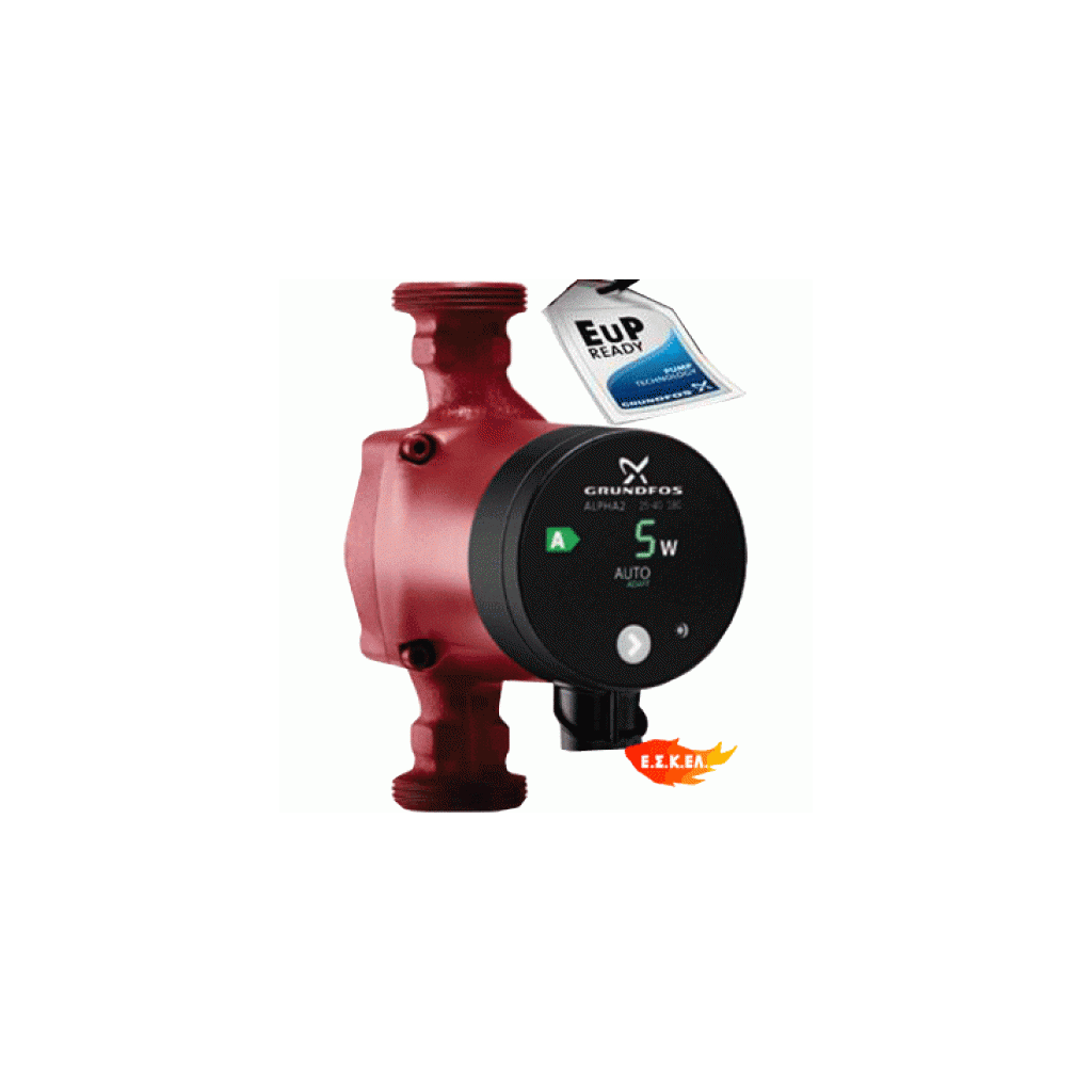 GRUNDFOSS CIRCULATIEPOMP ALPHA 2 25-40 6/4 180MM