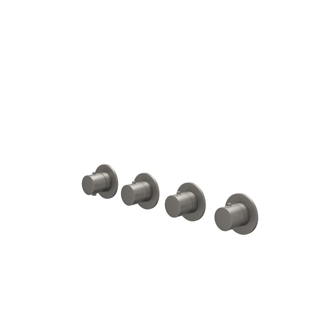 INK IVY AFBOUWDEEL INBOUWTHERMOSTAAT MET 3 STOPKRANEN SYMMETRY