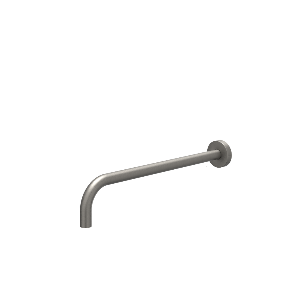 INK WANDARM 40 CM 1/2 UITV.METAL BLACK PVD