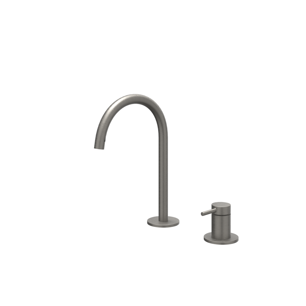 INK IVY BOND LAVABOKRAAN 2 GAST UITV.METAL BLACK PVD 