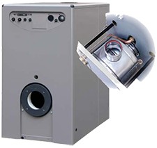 SIME ESTELLE HE 5 MAZOUTKETEL CONDENS 33,8KW UITGANG BOVENAAN