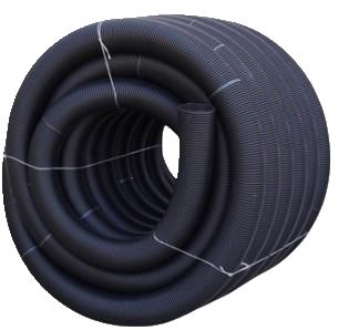 RLX PP ZWARTE FLEXIBEL UV-BESTENDIG 80MM (ROL 50M)