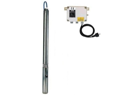 EBARA DIEPZUIGPOMP / BRONPOMP SB 3-30M + schakelkast  (dia 74mm)