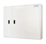 DIMEX HASPELKAST DUBBELE DEUR WIT(VERWARMD & GEISOLEERD)