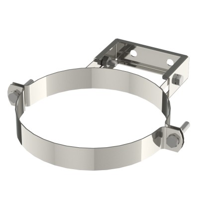 MUURBEUGEL REGELBAAR 180 INOX