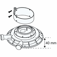 BULEX A ADAPTER 80/125 THERMOmaster/THEMAcond/Twin/TAS30 (A2034200)