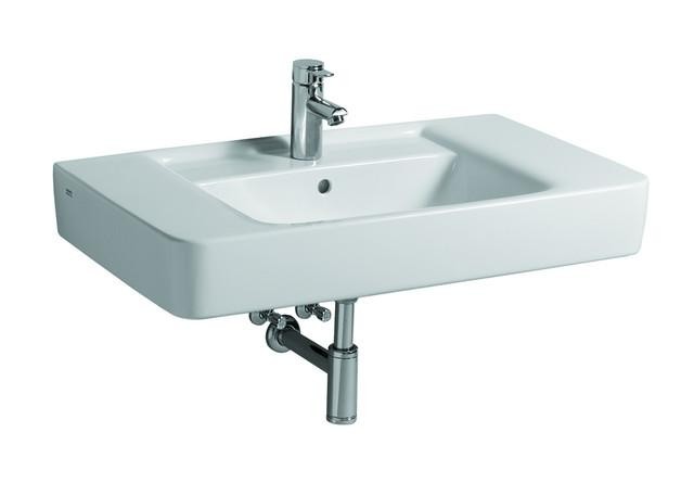 KERAMAG RENOVA NR 1 PLAN LAVABO 85 X 48CM + kraangat + overloop