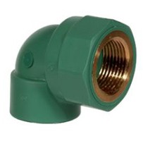 [13090 3/4 25] G 8090G 25-3/4 - COUDE PPR 3/4F 25MM GROEN