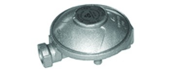 [07 355 50] S5272 - GAS ONTSPANNER GRIJS vast 50MBAR 1/4IN 1/4UIT 2KG