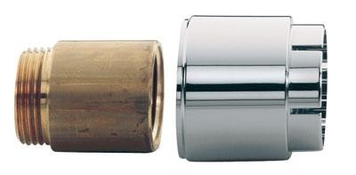 [46238000] 46238000 - GROHE O VERLENGINGSSET 3 CM  VOOR THERMOSTAATKRAAN MET HULS VOOR CU MOER