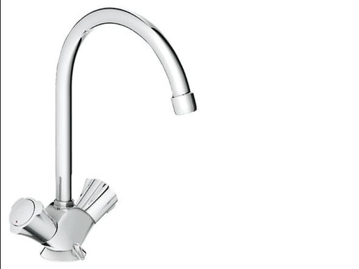 31812001 - GROHE COSTA L KEUKEN TWEEGREEPSMENGKRAAN MET BEC MOBIEL CHR.