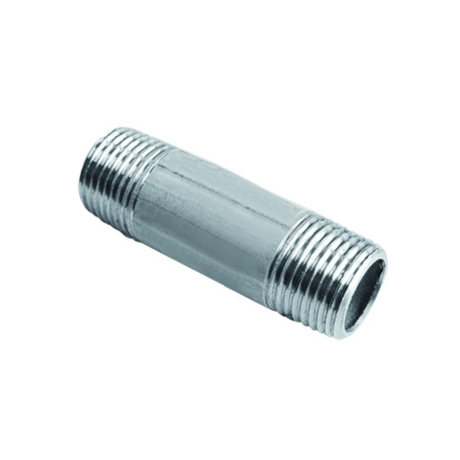[3530C 3/4 12] BUISNIPPEL 3/4 12 CM CHROMÉ