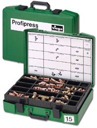 [VIEGA 603 779 ] VIEGA PERS KOFFER LEEG GROEN 