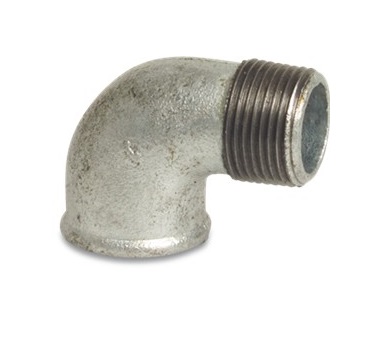 [NR 92 1/2 G] 40921 - COUDE 1/2 MF GALVANISE