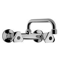 [ET 167 CR] ET 167 CR - PAFFONI ETOILE MUURMENKRAAN BEC U 200MM CHR