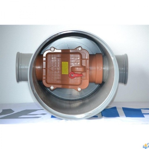 [PL250 110 T] 4473161 - INSPECTIEPUT + TERUGSLAGKLEP 110 X 110 315MM