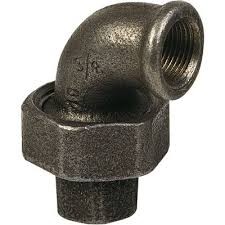 [NR 96 4/4 Z] 96-6S - COUDE RACCORD 4/4 FF ZWART