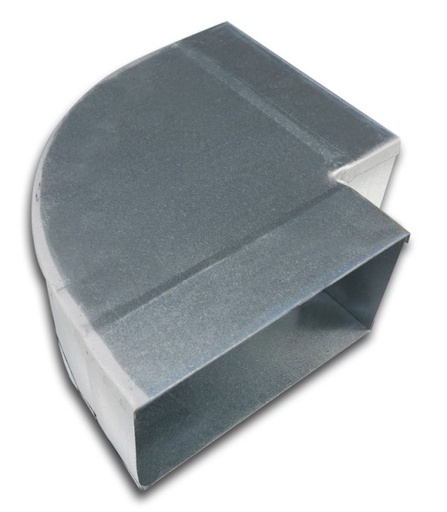 [SV 90H 55X220] B9-55X220 - SPIRAAL MECANO BOCHT HORIZONTAAL 90° 55 X 220