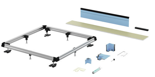 [B50-0064] B50-0064 - BETTE DOUCHEKADER VOOR TUB 100 X 100