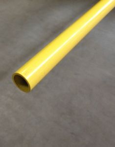 [021163 1] 201266 - BUIS GAS GEEL GELAKT 4/4 33,7 X 4MM