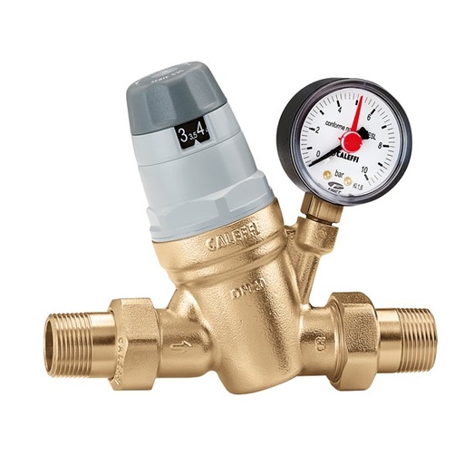 [535051] 535051 - CALEFFI DRUKVERMINDERAAR 3/4 + RAC + MANO