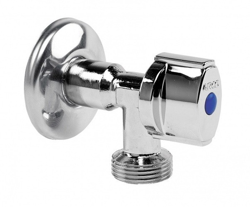 [011920] RT733 - ARCO WASMACHINE KRAAN 1/2 3/4 L85  BELGAQUA GEKEURD 