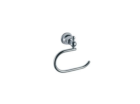 [ A32260 CR] A32260CR - INDA RAFFAELLA TOILETROLHOUDER RING CHROOM