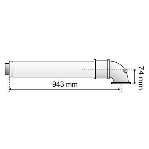[002019937] 086633D0 - BULEX A GEVELDOORVOER OPALIA/thematek + COUDE 60/100  0020199379