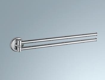[ A23150 CR] A23150CR - INDA COLORELLA 2-LIDS HANDDOEKHOUDER CHROOM