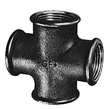 [NR 180 1/2 Z] KRUISSTUK 1/2 ZWART