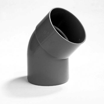 [7121 80] 5111133 - COUDE GRIJS REGEN 80MM 45° MF