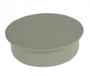 [9290 160] 20022370 - STOP GRIJS RIOOL 160MM