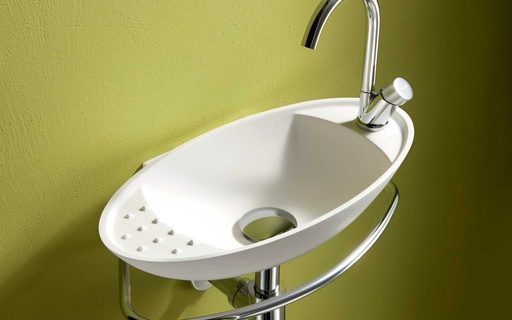 [1 14 505 1] DECOTEC YOLE LAVE-MAINS SOLID SURFACE