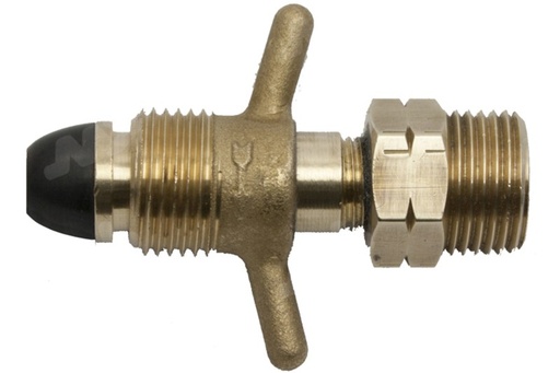 [07 330] 45085 - GAS POLL KOPPELING 1/4M + MOER kit