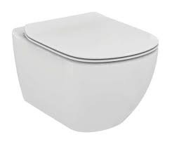 [T355101] T355101 - IDEAL STANDARD TESSI WANDCLOSET RIMFREE VERDOKEN BEVESTIGING + ZITTING WIT SOFT CLOSE