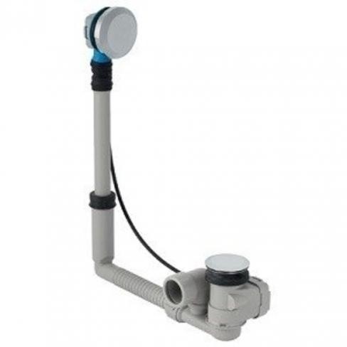 [150.651.21.6] 150.651.21.6 - GEBERIT BADSYPHON AUTO (GROOT) L70cm + afwerkset CHROME