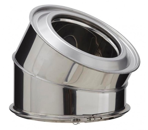 [02346115] 1-16-1101-131 - COUDE INOX DW 131-180MM 15° OPSINOX