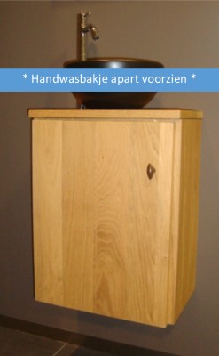 [40 26 EIK] ONDERKAST MASSIEF EIK 40 X 26 