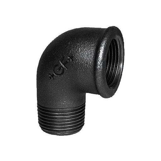 [NR 92 1/8 Z] COUDE 1/8 MF ZWART