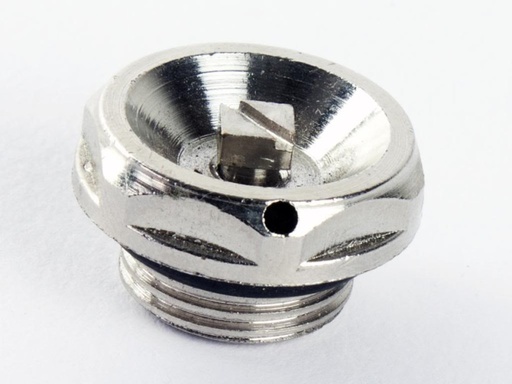 [191502] NULL - PURJEUR / ONTLUCHTER 1/2 CHROME RADIATOR VAST