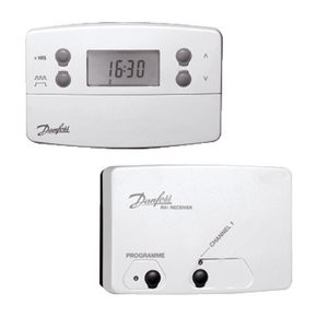 [087N7418BE] DANFOSS THERMOSTAAT TP7000 RF+RX1 DRAADLOOS