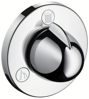 [15931000] 15931000 - HANS GROHE AFWERKSET E VOOR TRIO/QUATTRO OMSTELLER CHR.